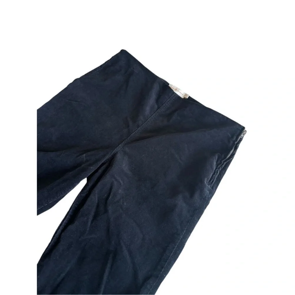 Tory Burch Women’s Black Corduroy Trousers Sz 32 GUC